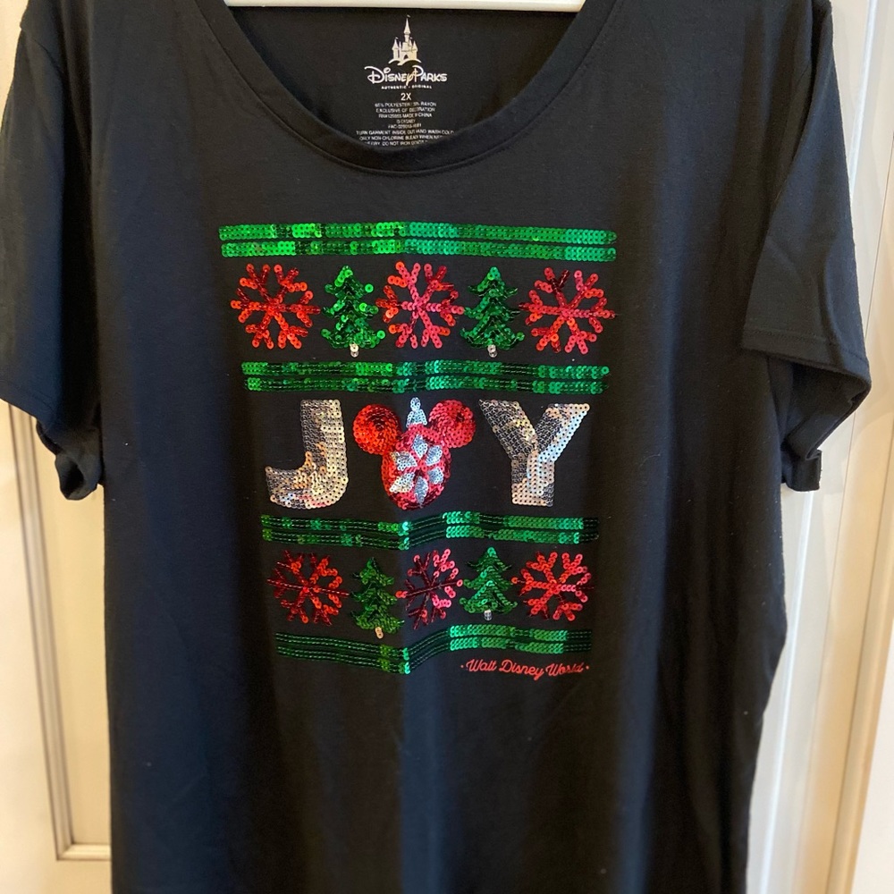 Disney parks holiday shirt
